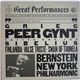 Grieg / Sibelius / New York Philharmonic, Leonard Bernstein - Peer Gynt Suites No. 1 & 2 / Valse Triste, Finlandia, The Swan Of Tuonela